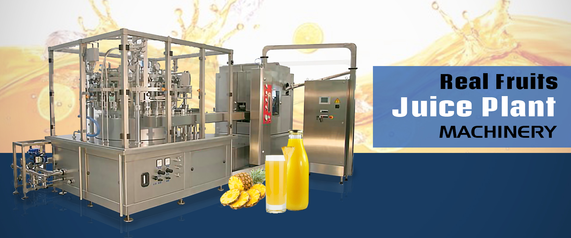 Real Fruits Juice Plant Machinery
