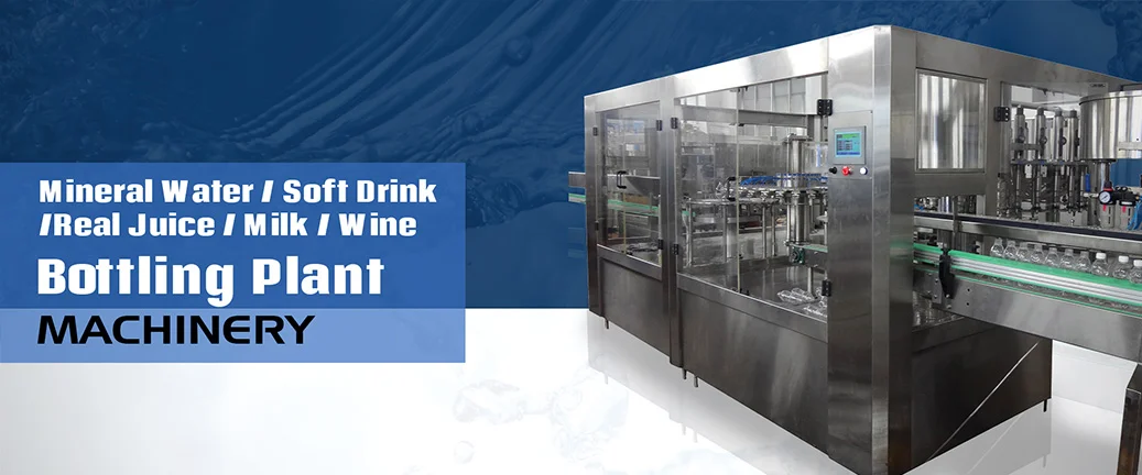 Mineral Water / Soft Drink / Real Juice / Milk / Wine Bottling Plant And Machinery